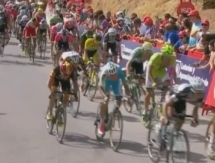 Видео финиша седьмого этапа «Вуэльты» с участием гонщиков «Астаны»