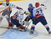 Фоторепортаж с матча МХЛ «Снежные Барсы» — «Белые Тигры» 5:3