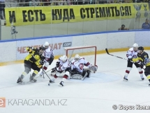 Фоторепортаж матча ВХЛ «Сарыарка» — «Рубин» 3:2