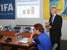 В Алматы проходит тренерский семинар ФИФА