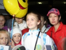 В СКО торжественно встретили бронзовую медалистку II юношеских Олимпийских игр в Китае