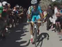 Видео победного финиша Фабио Ару на 11-м этапе «Вуэльты»