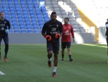  Фоторепортаж с предыгровой тренировки молодежной сборной Франции