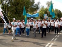 Около 5000 шымкентцев приняли участие в фестивале здоровья