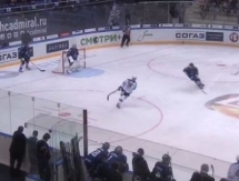 Видео шайб матча КХЛ «Адмирал» — «Барыс» 4:2