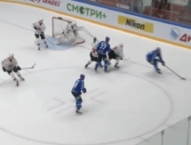 Видео шайбы матча КХЛ «Барыс» — «Металлург» Нк 0:1 ОТ