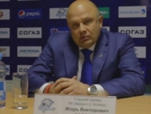 Видео послематчевой пресс-конференции игры КХЛ «Барыс» — «Локомотив» 3:4 Б 