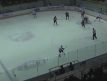 Видеообзор матча ВХЛ «Сарыарка» — «Казцинк-Торпедо» 4:3 ОТ