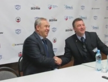 Видео послематчевой пресс-конференции матча ВХЛ «Южный Урал» — «Казцинк-Торпедо» 1:2 