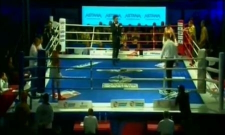 Видео боя «Битвы чемпионов» «Astana Arlans» — «Cuba Domadores» Багдат Алимбеков VS Робейси Рамирес