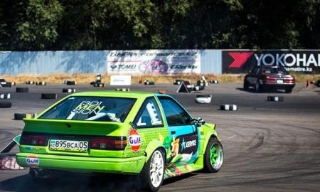 В Алматы прошел третий этап кубка Gymkhana Racing Series