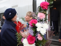 Фоторепортаж со встречи Маргариты Мукашевой в Петропавловске