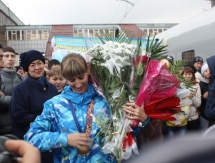 Фоторепортаж со встречи Маргариты Мукашевой в Петропавловске