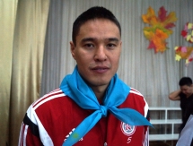 «Кайрат» посетил гимназистов