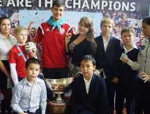 «Кайрат» посетил гимназистов