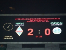 Фоторепортаж с матча Премьер-Лиги «Кайрат» — «Ордабасы» 2:0