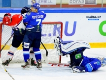 Фоторепортаж с матча чемпионата РК «Номад» — «Арлан» 2:3 ОТ