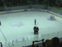 Видео матча чемпионата ВХЛ «Сарыарка» — «Ермак» 3:2 