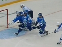 Видеообзор матча КХЛ «Нефтехимик» — «Барыс» 4:5 Б