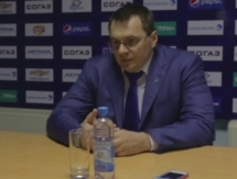 Видео послематчевой пресс-конференции игры КХЛ «Барыс» — «Сибирь» 6:3