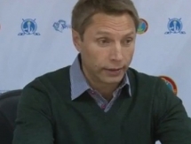 Видео послематчевой пресс-конференции игр чемпионата РК «Астана» — «Бейбарыс»  1:2, 3:6