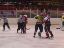 Видео потасовки на матче чемпионата РК «Арлан» — «Алматы» 5:3 