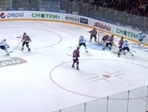 Видеообзор матча КХЛ «Динамо» Рига — «Барыс» 2:3. 