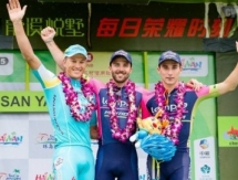 Руслан Тлеубаев стал третьим на пятом этапе «Тур Хайнаня — 2014»