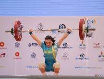 Фото с выступлений Маргариты Елисеевой на чемпионате мира в Алматы