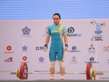 Фото с выступлений Маргариты Елисеевой на чемпионате мира в Алматы