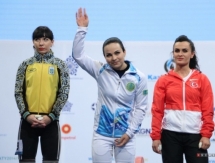 Фото с выступлений Маргариты Елисеевой на чемпионате мира в Алматы