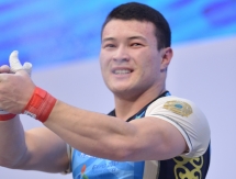 Фото с выступлений Жасулана Кыдырбаева и Владимира Седова на чемпионате мира