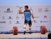 Фото с выступлений Жасулана Кыдырбаева и Владимира Седова на чемпионате мира