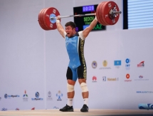 Фото с выступлений Жасулана Кыдырбаева и Владимира Седова на чемпионате мира