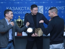 Фоторепортаж с пресс-конференции турнира по ММА «Дала Батырлары»