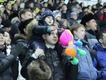 Фото болельщиков матча ВХЛ «Сарыарка» — «Ермак» 5:3