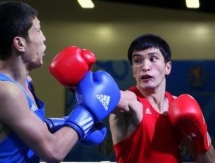 Фоторепортаж с первого дня чемпионата Казахстана по боксу