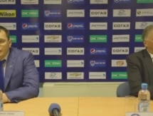 Видео послематчевой пресс-конференции игры КХЛ «Барыс» — «Медвешчак» 4:1 