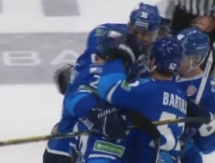 Видео шайб матча КХЛ «Барыс» — «Слован» 6:1