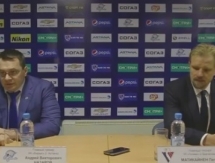 Видео послематчевой пресс-конференции игры КХЛ «Барыс» — «Слован» 6:1