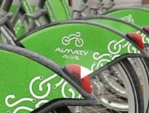 В Алматы появилась станция велопроката