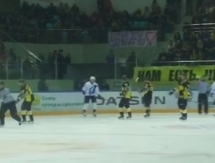 Драки матча ВХЛ «Сарыарка» — ТХК 3:1