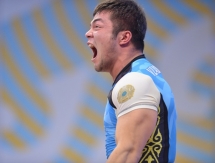 Фото с выступлений Жасулана Кыдырбаева и Владимира Седова на чемпионате мира