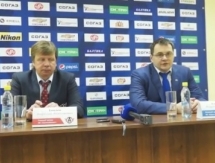 Видео послематчевой пресс-конференции игры КХЛ «Автомобилист» — «Барыс» 2:1 ОТ