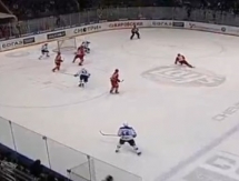 Видеообзор матча КХЛ «Автомобилист» — «Барыс» 2:1 ОТ