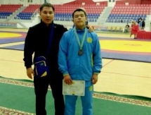 Актауские борцы завоевали три бронзовые медали на чемпионате Казахстана