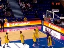 Мяч в кольцо «Астаны» попал в ТОП-5 игровых моментов 8-й недели ВТБ