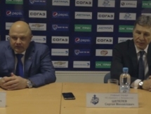 Видео послематчевой пресс-конференции игры КХЛ «Барыс» — «Адмирал» 4:5 ОТ