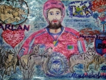 В Кокшетау маленькие болельщики в рисунках признались в любви к ХК «Арлан»