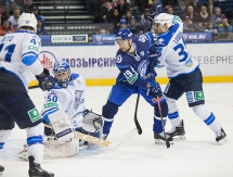 Фоторепортаж с матча КХЛ «Динамо» Минск — «Барыс 5:2